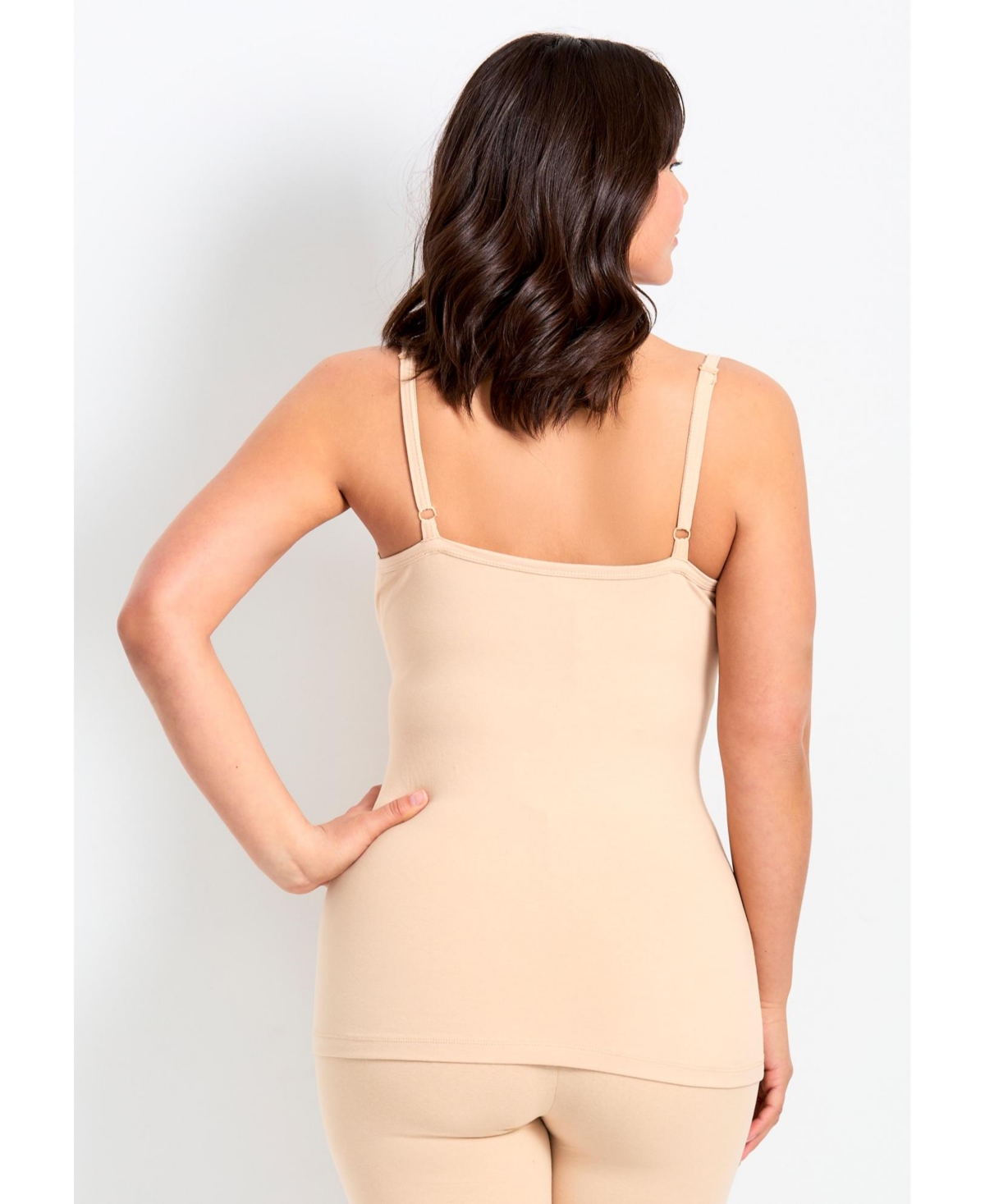 Avenue Women's Plus Essential Cotton Knit Cami