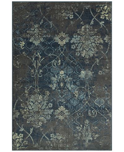 D Style Menagerie MEN2161 Grey Area Rugs