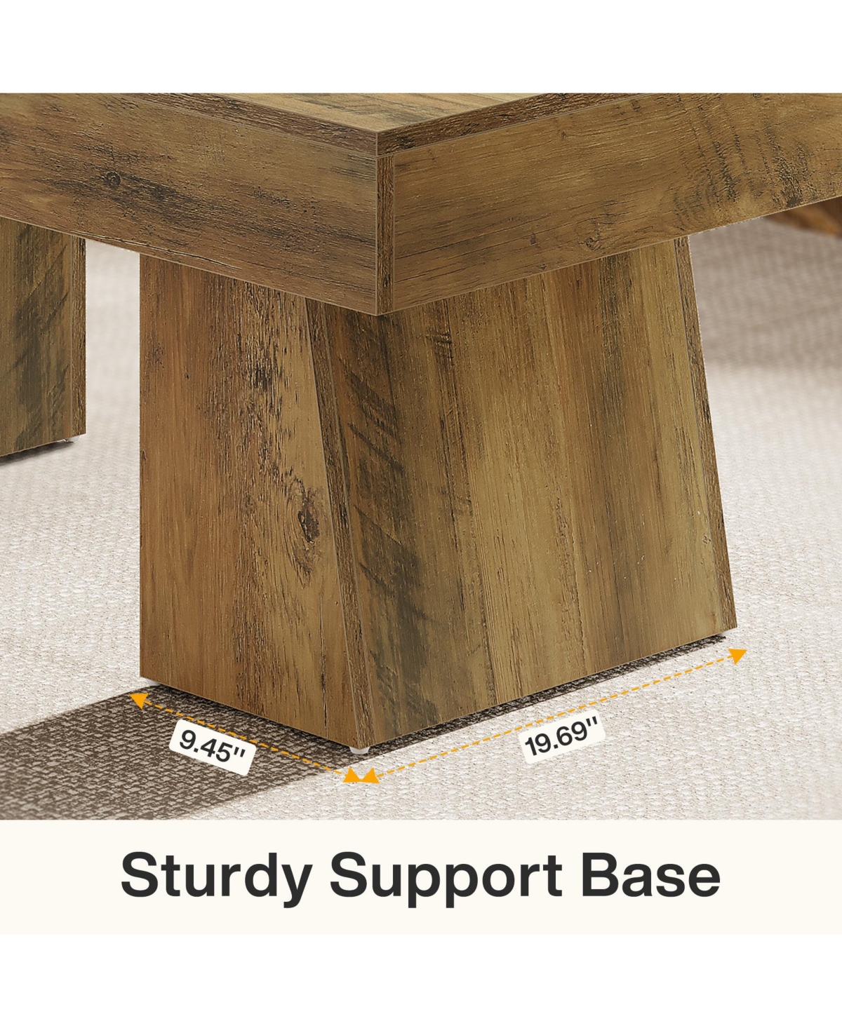 Tribesigns 55 Inch Console Table for Hallway, Faux Marble Gold Entryway Table with Geometric Metal Base, Modern Narrow Sofa Accent Table for Entrance,