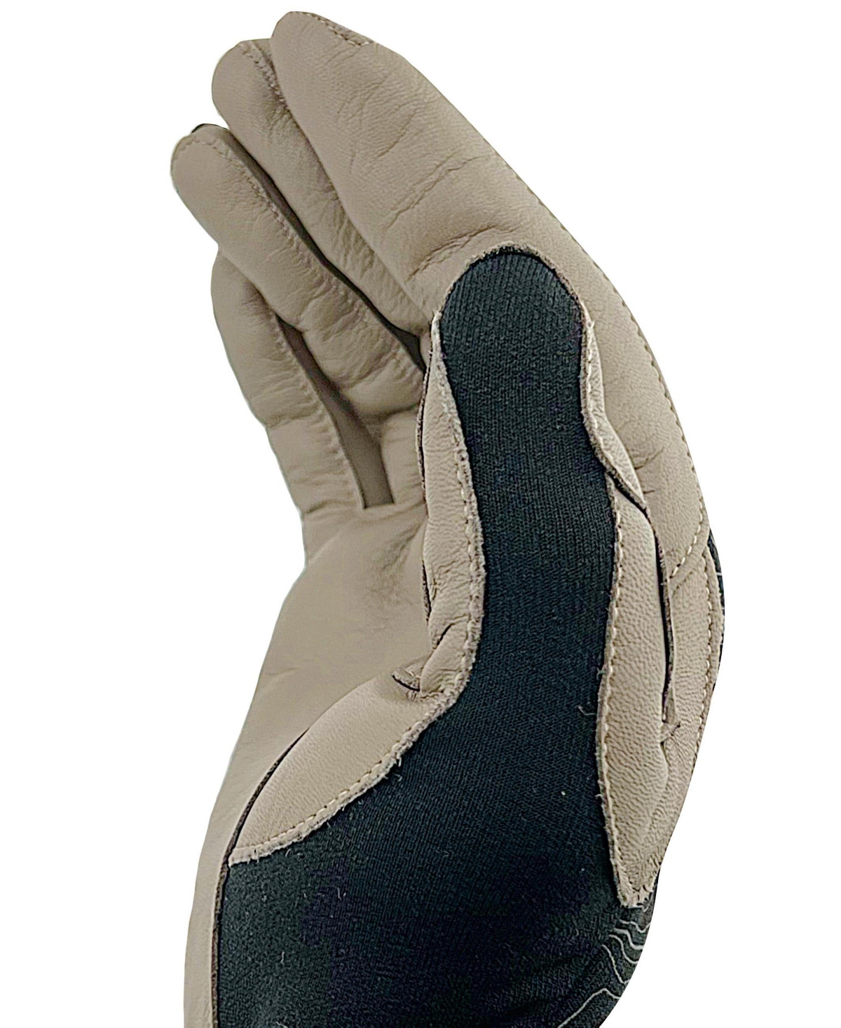 "Mattila" by Kessler – Casual Women`s Softshell Gloves with Leather Palm & Touchscreen Function