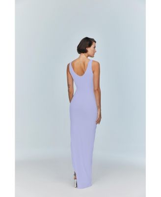 Women's Sara Dress - Elegant Cut-Out Maxi | Event Wear
