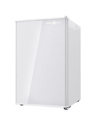 Premium 65L Solid Door 2.3 Cu.ft. Freestanding Under-Counter Mini Fridge in White