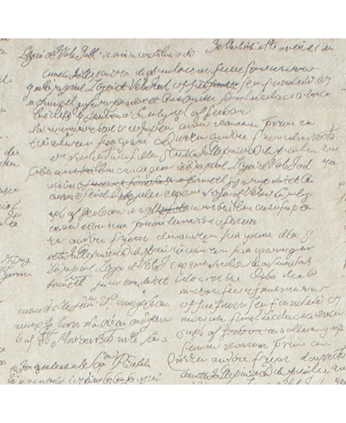 Rlf Home Cursive Regal 100% Cotton with Fully Lined 3" Rod Pocket Valnance for Windows 50" x 17" Putty