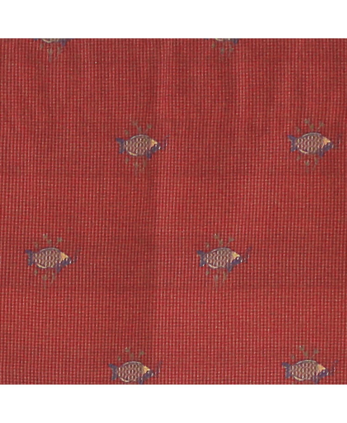 Rlf Home Bubbles Tailored 100% Cotton with Fully Lined 3" Rod Pocket Valnance for Windows 50" x 14" Red