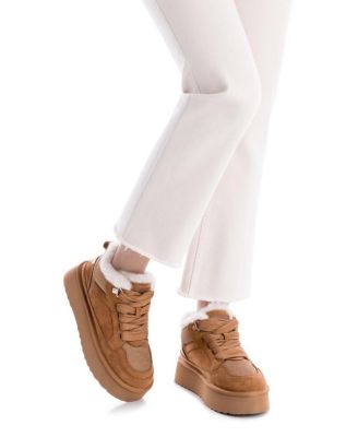 Women's Casual Suede High Top Sneakers By XTI
