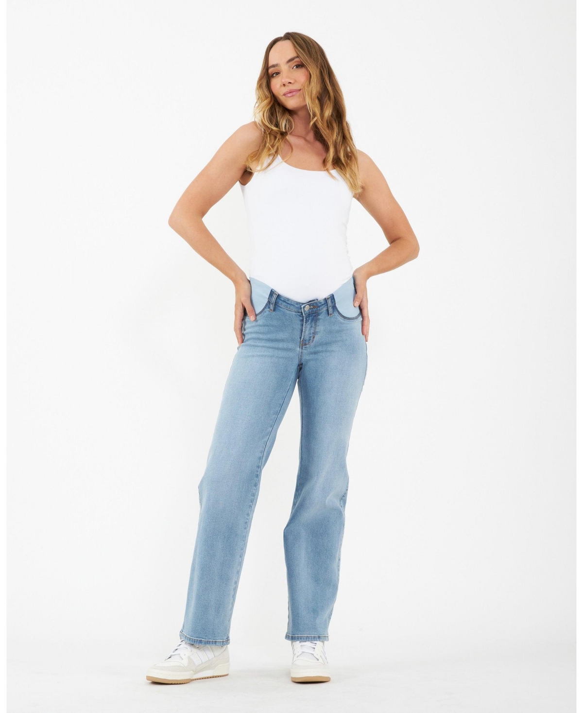 Maternity Kyle Wide Leg Jean
