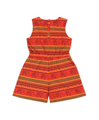 Girls Volant Ruffle Shorts Romper