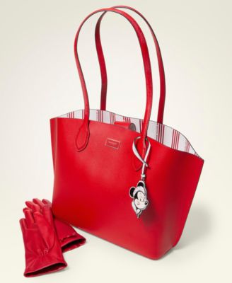 Disney | Macy's Minnie Mouse Top Handle Leather Tote Bag, Macy's Exclusive