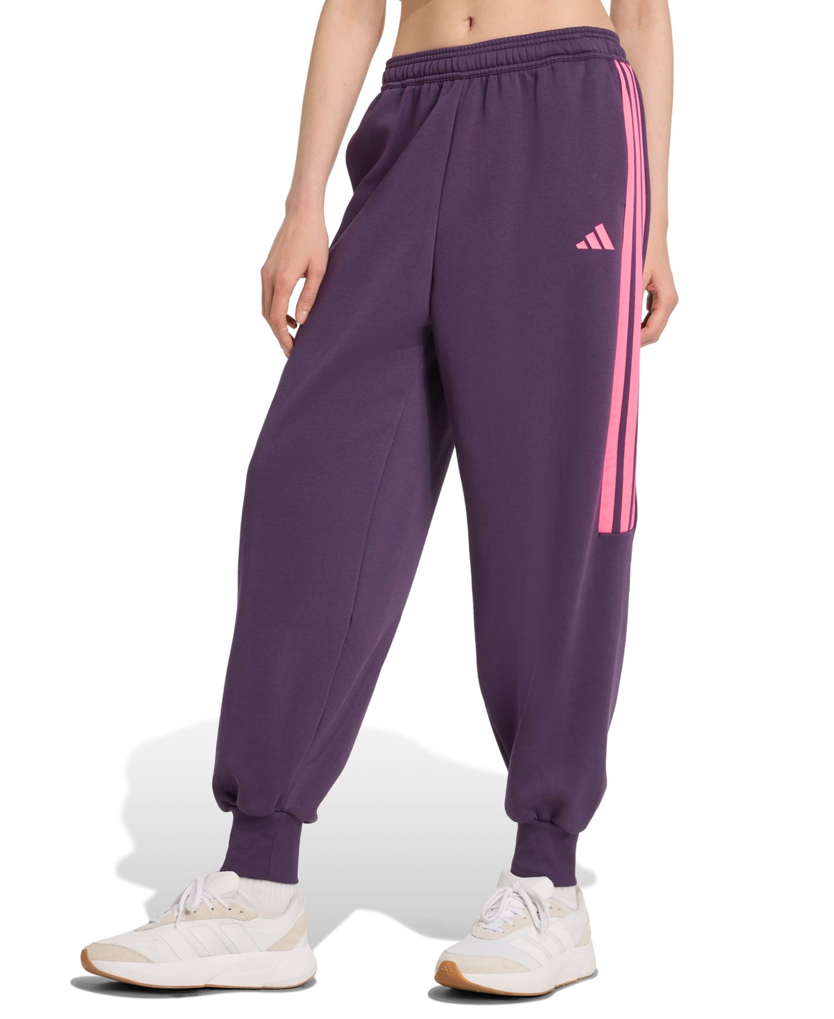 Adidas Originals Women's House Of Tiro 3-stripes Pants In Purple