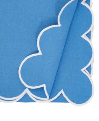 Scalloped Table Runner, 16" x 72"