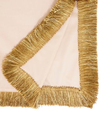 Velvet Fringe Table Runner, 16" x 72"