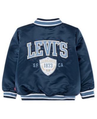 Boys' 2T-7 Zip Front Bomber Jacket