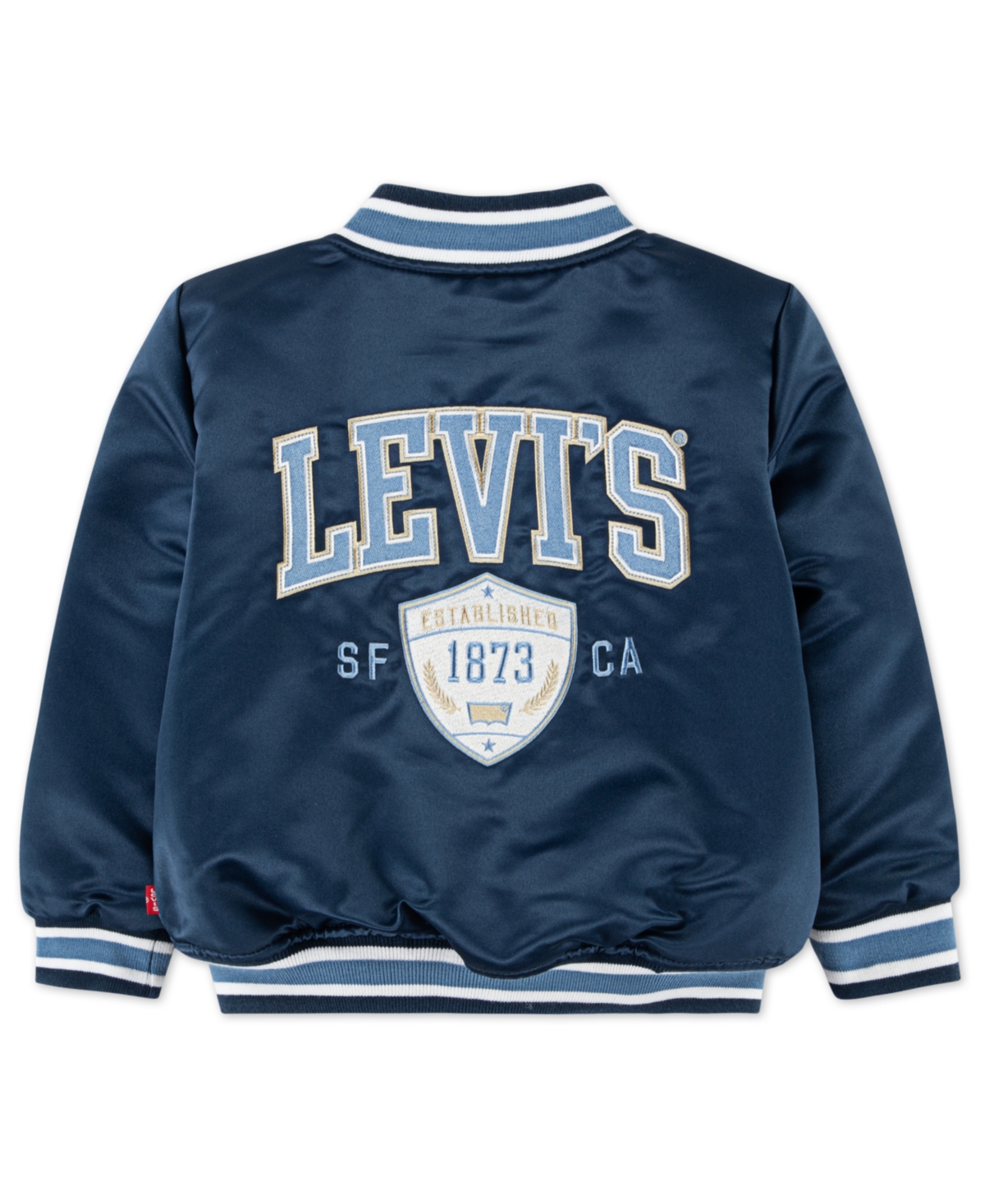 Levi's Boys 2T-7 Zip Front Bomber Jacket