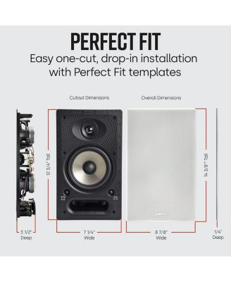 65-RT Vanishing In Wall Speakers - 4 Pack