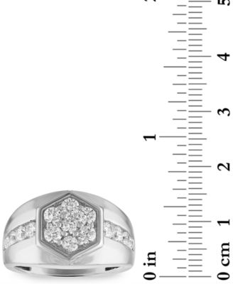 Lab-Grown Diamond (1-1/2 ct. t.w.) Ring in Sterling Silver