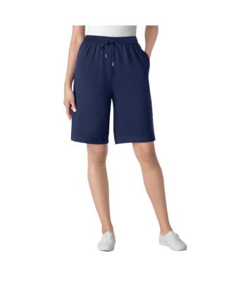 Plus Size Sport Knit Short