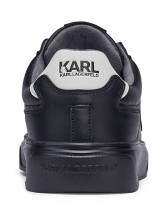 Men's Leather Side Karl Sneaker