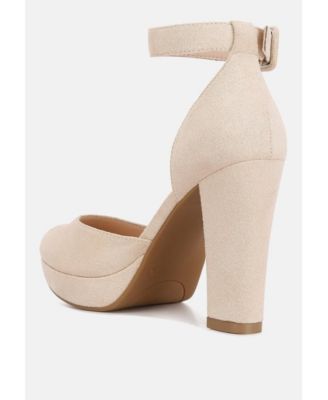 Womens Inigo Interchangeable Ankle Strap Platform Sandals