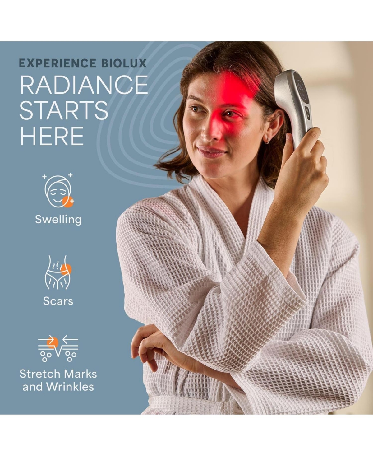 LifePro Infrared & Red Light Therapy Device – Portable Pain Relief for Joints & Muscles with 3 Wavelengths & Inflammation Reduction