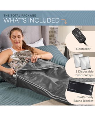 Bioremedy Plus Sauna Blanket – Portable Far Infrared Detox Blanket for Home Use