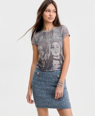 Women's Wild Heart Portrait Print T-Shirt