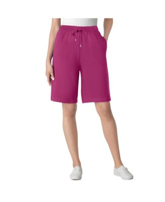 Plus Size Sport Knit Short