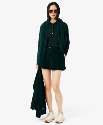 LACOSTE Women's Slim-Fit Long Sleeve Top