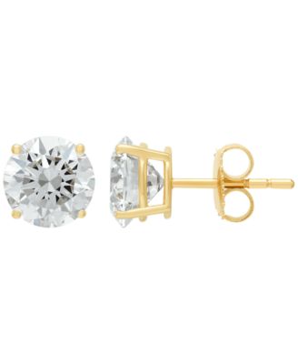 Lab Grown Diamond Stud Earrings (4 ct. t.w.) in 14k White or Yellow Gold