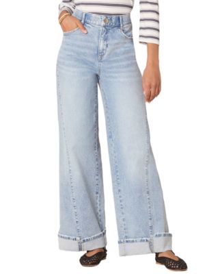 Democracy - Petite Solution Skyrise Wide Leg Jeans