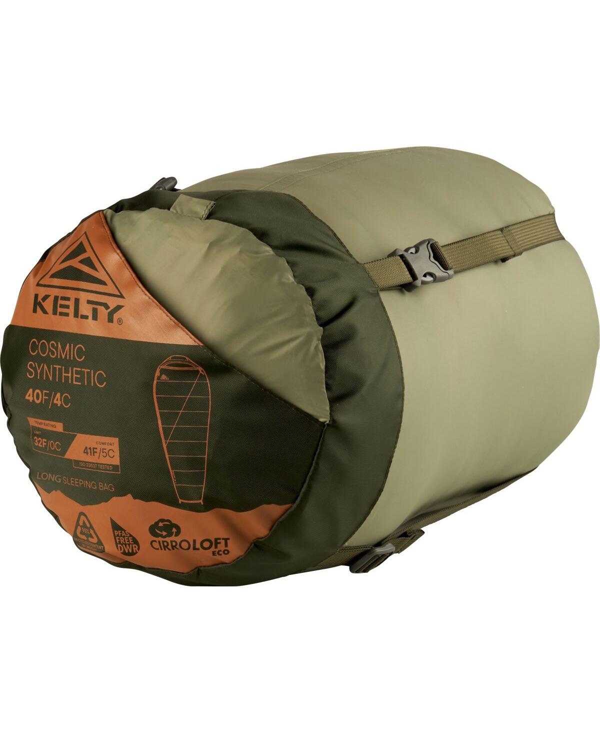 Kelty Cosmic Sleeping Bag: 40F Synthetic 55 to 30 Degree Synthetic Bags