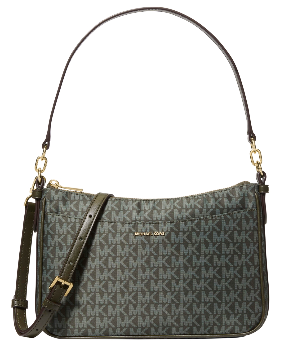Michael Kors Women's Small Top Zip Pochette Crossbody Bag