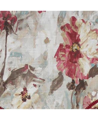 Tia Cornice Valance . 3" Rod Pocket, Elevated trim decor. 50"W X 17"L