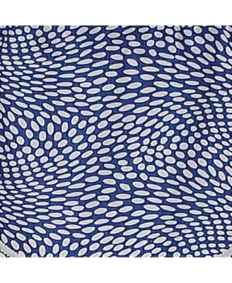 Arvana Cornice Style All Season 3" Rod Pocket Valance 50" x 17" Blue by RLF Home