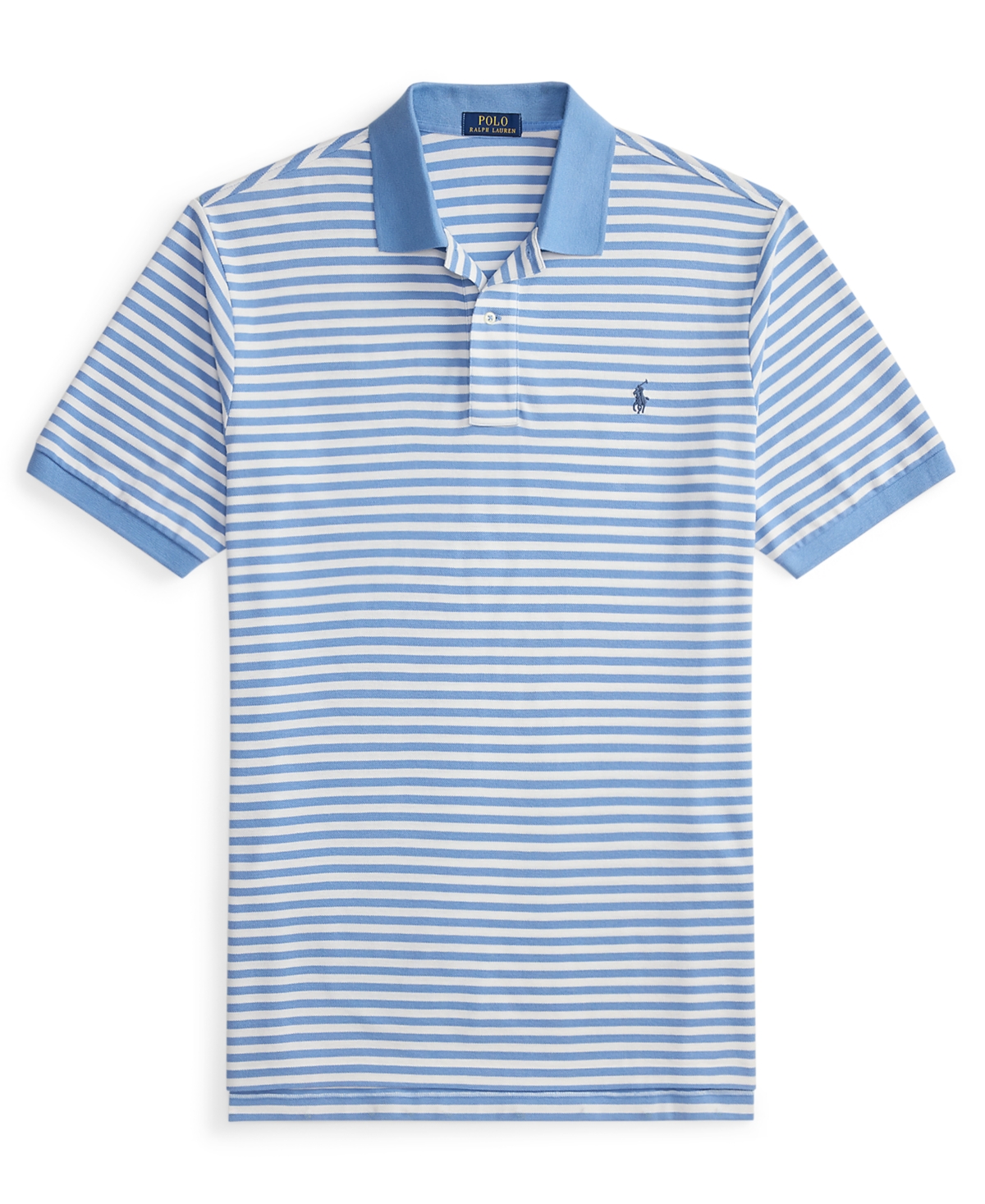 Polo Ralph Lauren Men's Big & Tall Striped Mesh Shirt