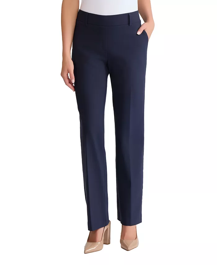 Petite Pull-On Slash Pocket Trouser Pants