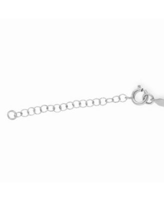 1 Inch Extender Chain 14K White Gold
