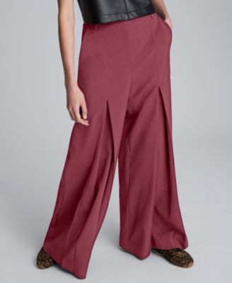 Women's Inverted Pleat Wide Leg Pants