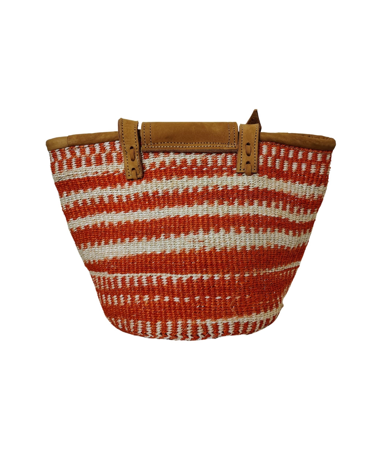 Sawa Sawa Harvest Glow Handmade Sisal Medium Tote Purse