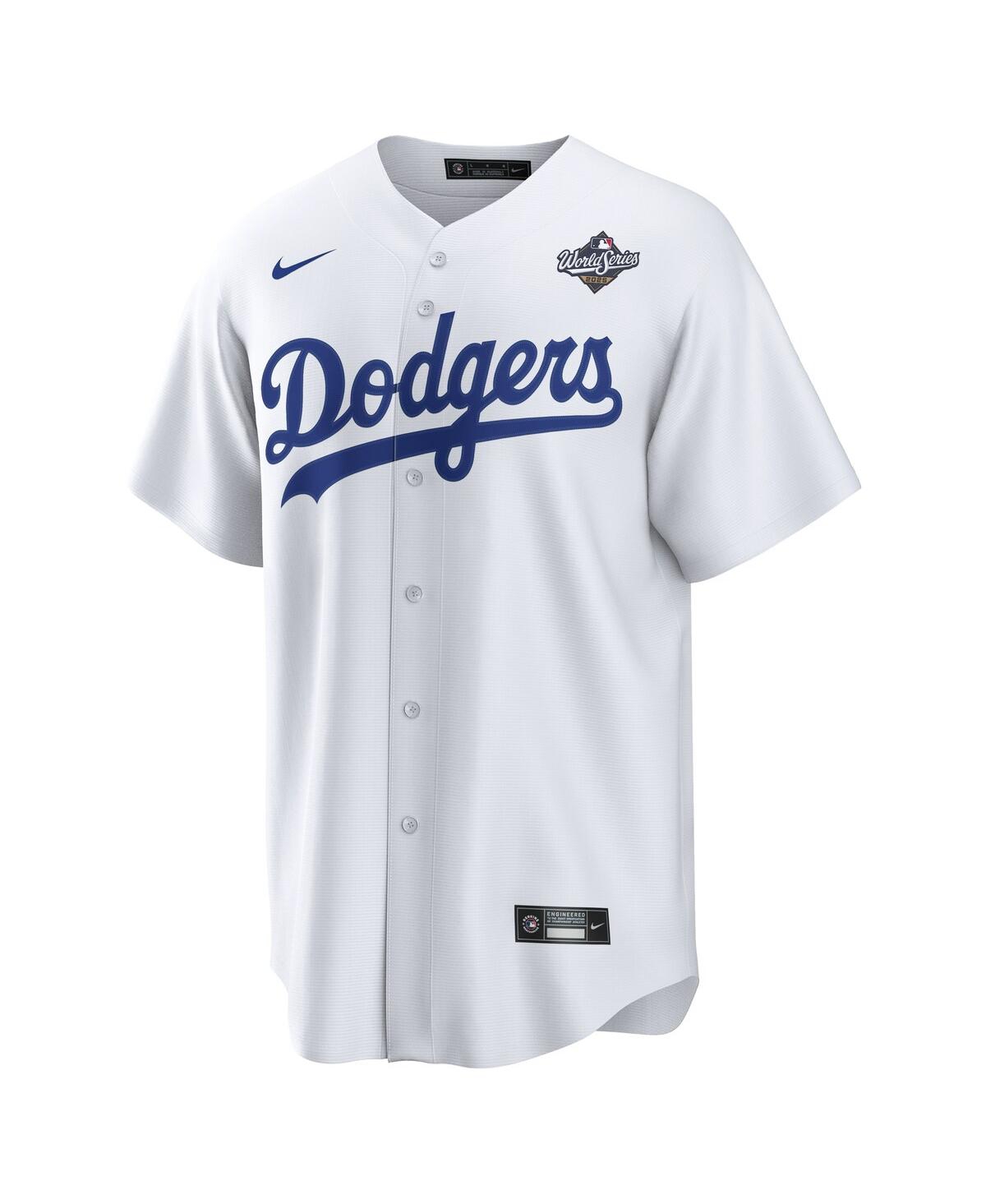 Nike Men's Mookie Betts White Los Angeles Dodgers 2025 World Series Home Replica Player Jersey