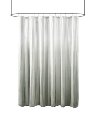 Ara Ombre Printed Seersucker Shower Curtain, 72" x 72"