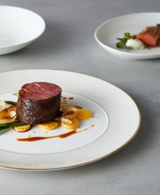 Gio Gold Oval Serving Platter 13"