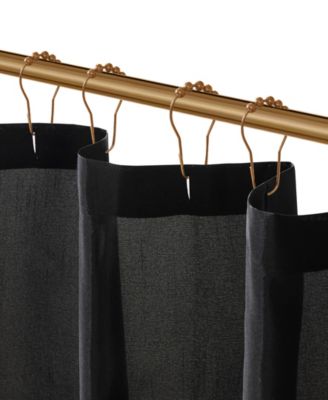 Laurel Tufted Semi-Sheer Shower Curtain, 72" x 72"