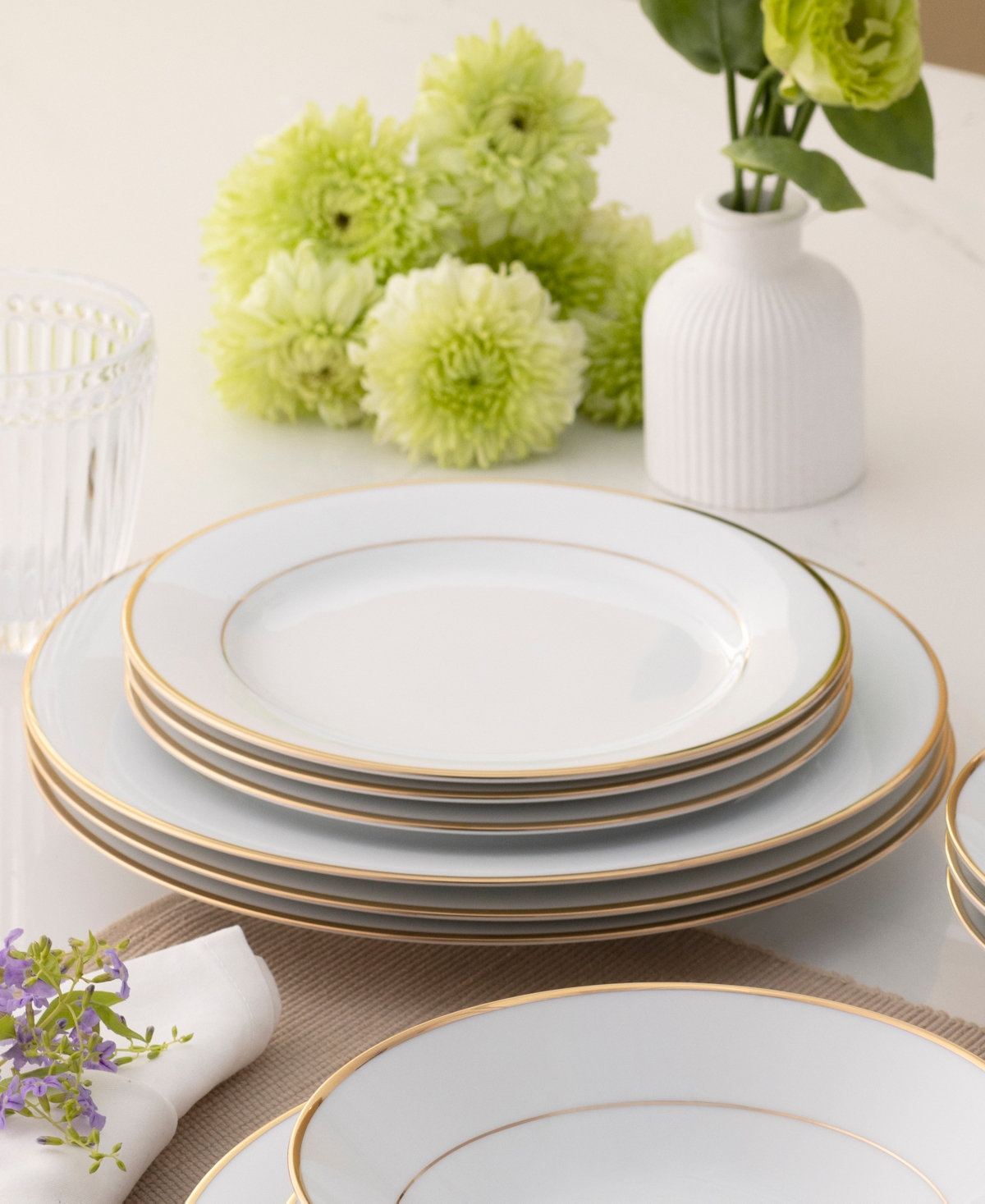 Noritake Heritage 12-pc. Dinnerware Set, Service For 4 In Gold
