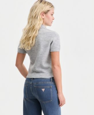 Women's Polo Collar Sweater