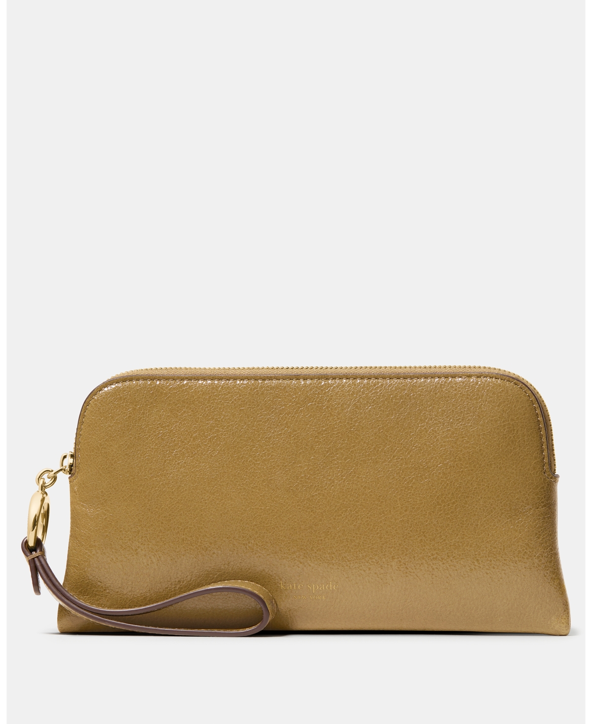 kate spade new york Halo Glazed Leather Wristlet