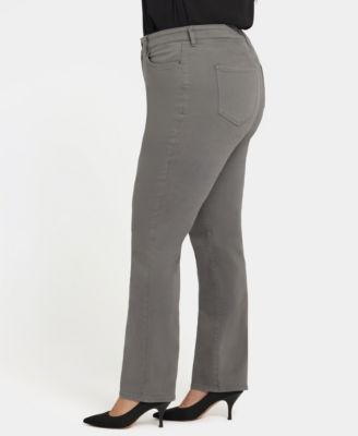 Plus Size High Rise Marilyn Straight Jeans