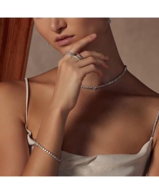 Celeste Statement Tennis Bracelet