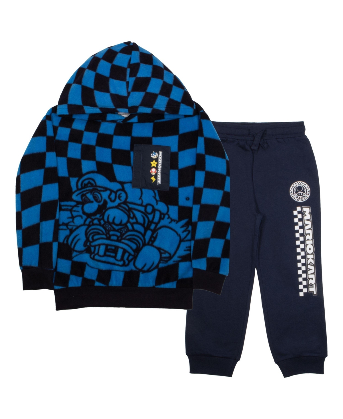 Mario Kart Boys Polar Fleece Pant Outfit Set