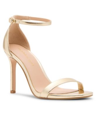 Brazen Two-Piece Stiletto Dress Sandals