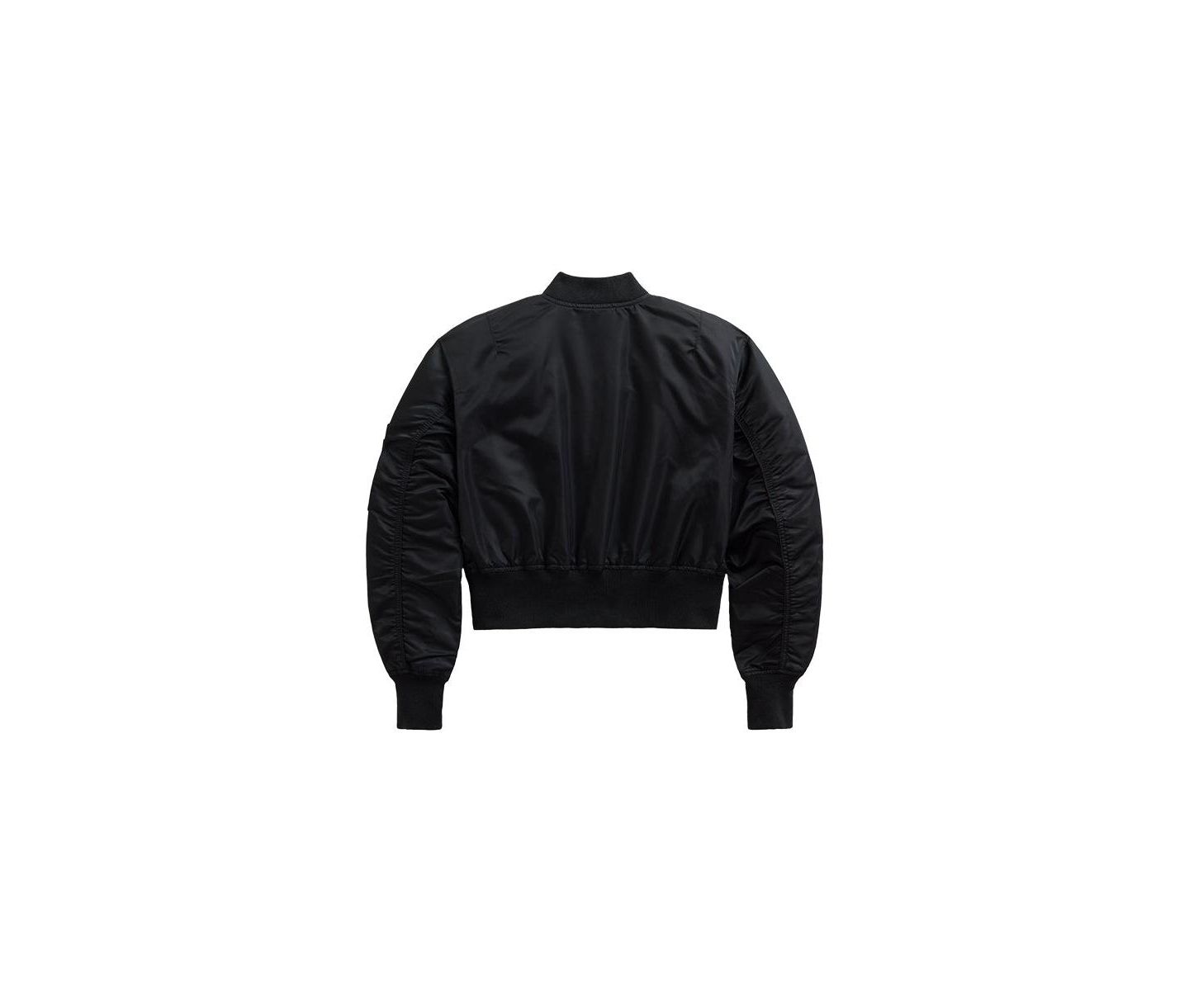 Женская куртка Alpha Industries L-2B Cropped Gen II Flight Jacket W, цвет: Чёрный — фото 3